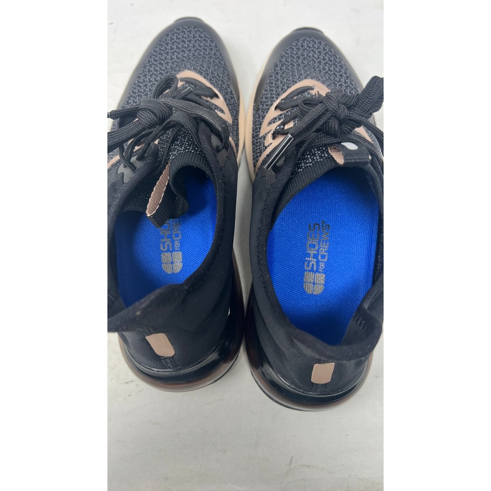Shoes For Crews Everlight Non Slip Work Sneakers Black Rose Gold Womens 7.5 - Picture 5 of 7